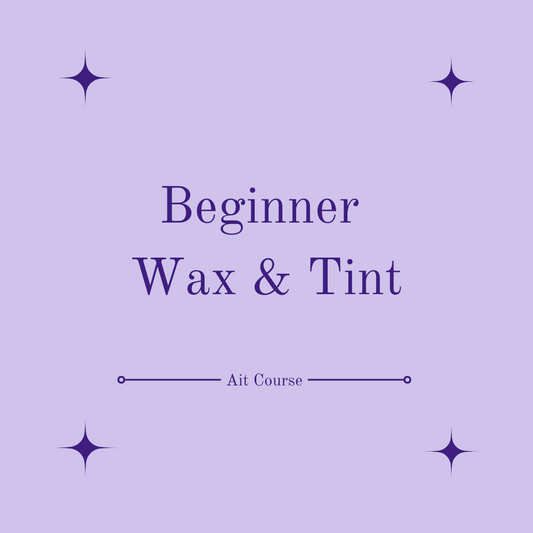 Beginner Wax and Tint